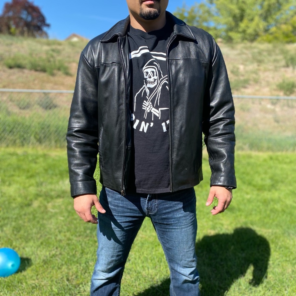 Genuine leather jacket